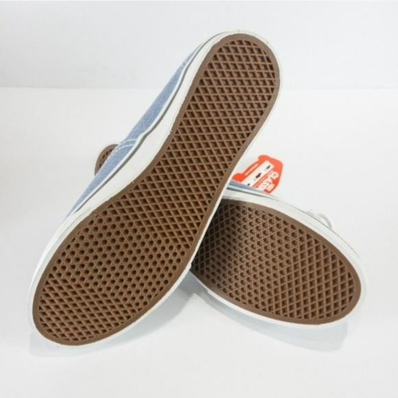 Vans Unisex Authentic Lo Pro Chambray Blue True White Sneaker - Picture 5 of 5